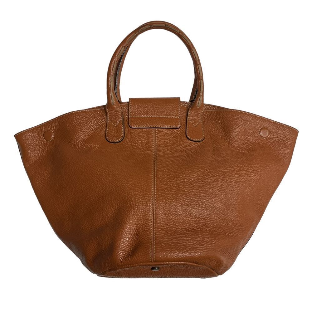 Sundance Maple Colored Pebbled Leather Convertible Bucket‎ to Satchel Bag